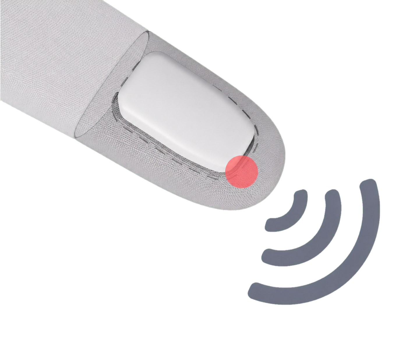VetraGlove Pro 全指尖震动反馈示意