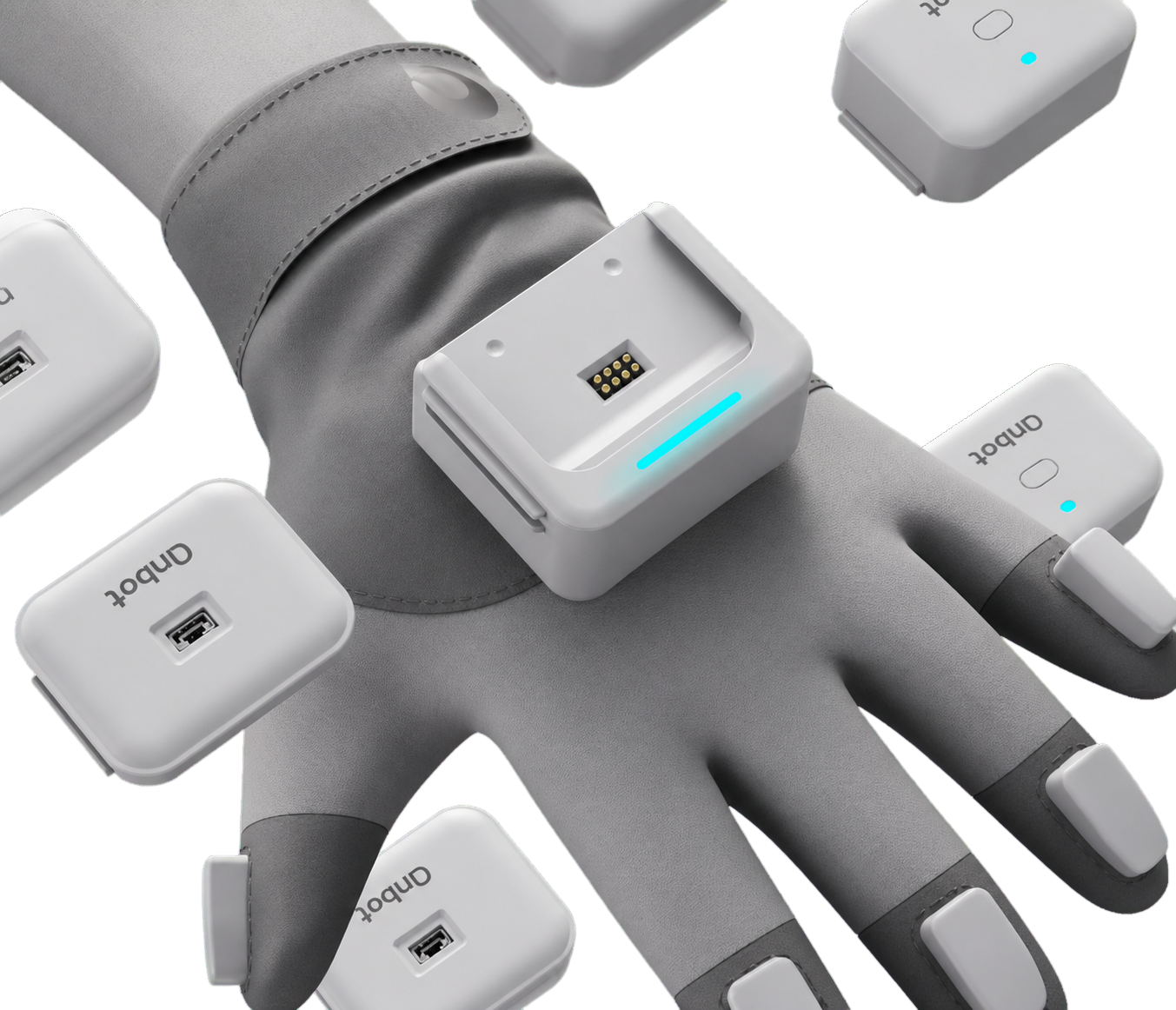 VetraGlove Pro 有线与无线双模式示意